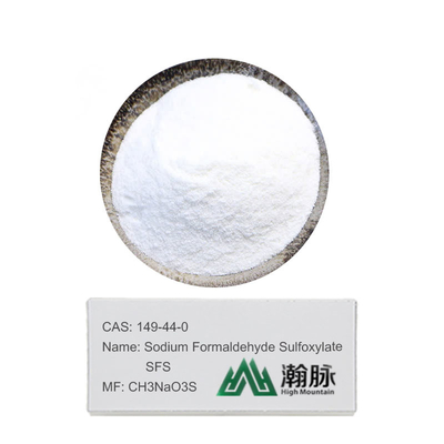 O sódio Hydroxymethanesulphinate CAS 149-44-0 Rongalite de 98% pulveriza o formaldeído Sulfoxylate