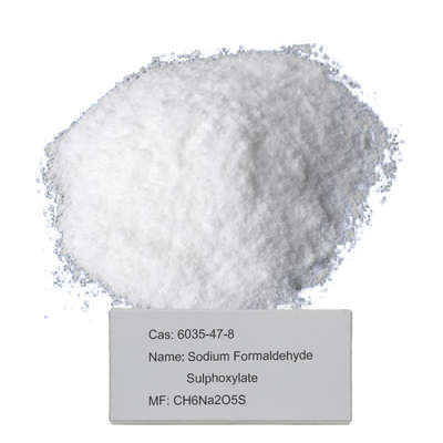 CAS 6035-47-8 Rongalite considera o pó cristalino de Sulfoxylate do formaldeído do sódio