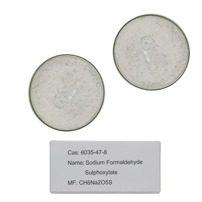 Formaldeído Sulfoxylate CAS 6035-47-8 do sódio de Rongalite dos efeitos secundários do alimento