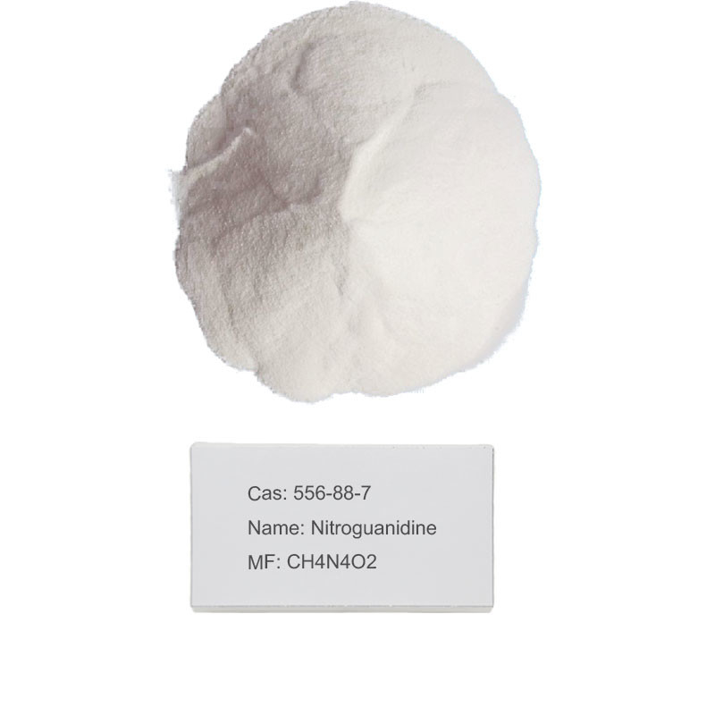 Intermediários Pyrethroid CAS de Nitroguanidine dos aditivos químicos 556-88-7 99% mínimos.