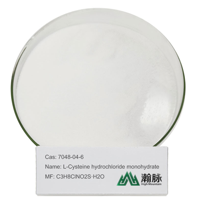 Cloridrato de L-Cisteína Monohidratado CAS 7048-04-6 C3H8ClNO2S H2O L-Cisteína Hcl