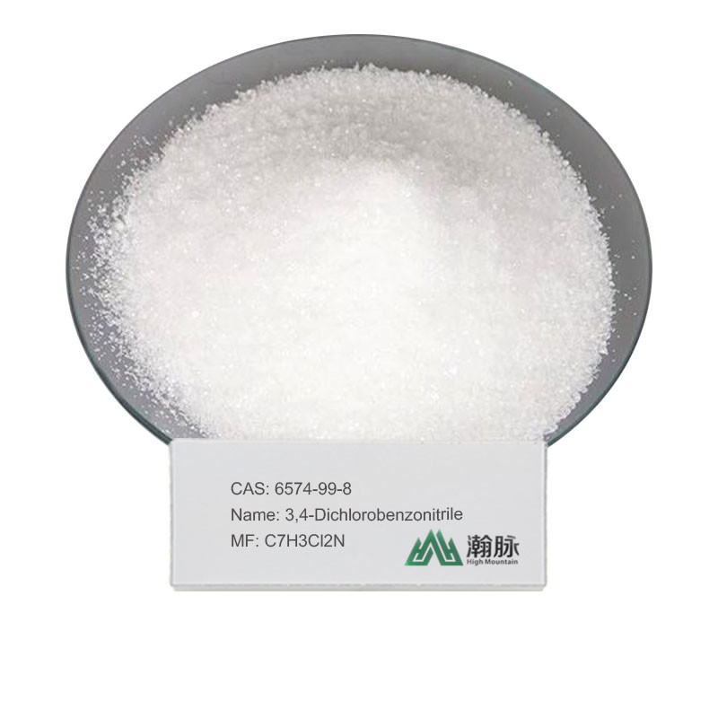 C7H3Cl2N Intermediários químicos Química orgânica Intermediários CAS 6574-99-8 3,4-Dichlorobenzonitril