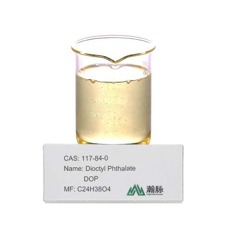Aditivo químico DOP de alto desempenho, dióctil ftalato, para fabrico de plásticos