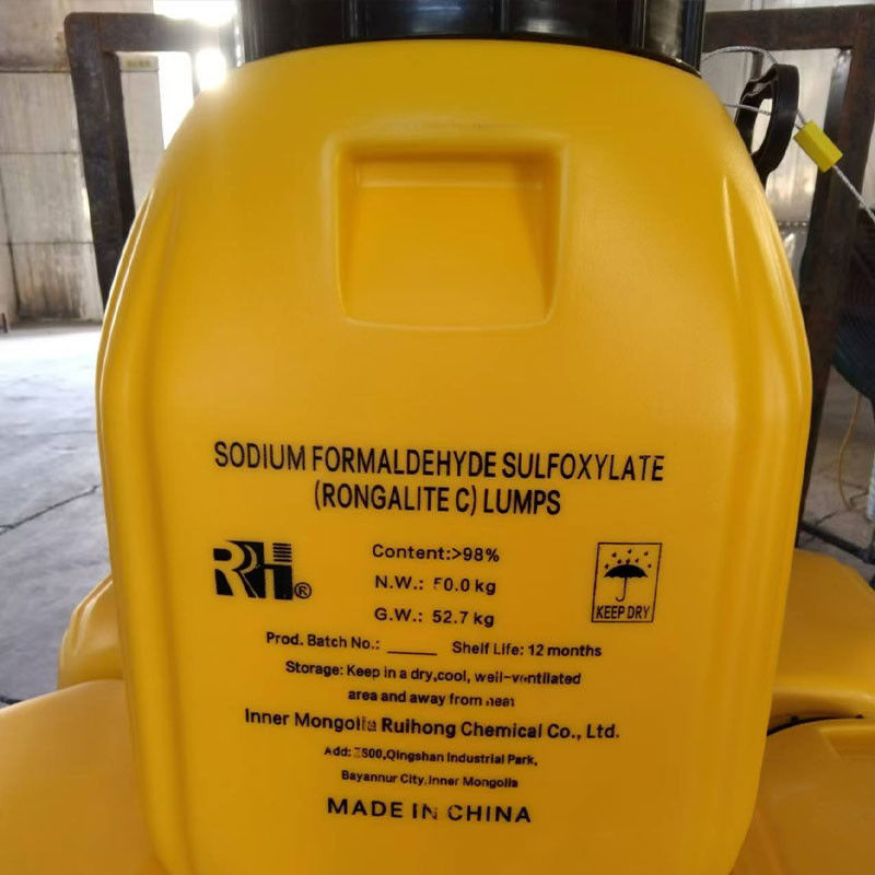Rongalita/SFS Formaldeído Sulfoxilato de Sódio CAS 6035-47-8,149-44-0 Agente Redutor de Alta Pureza para Utilização Industrial