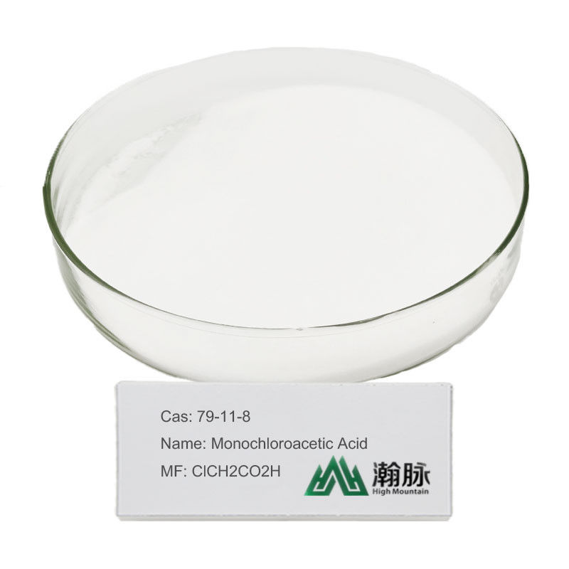 Ácido monocloroacético CAS 79-11-8 Agente carboximetilador Intermediário orgânico