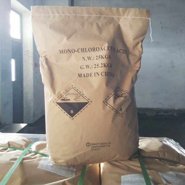 CAS 79-11-8 Ácido monocloroacético para agentes carboximetiladores intermediários orgânicos