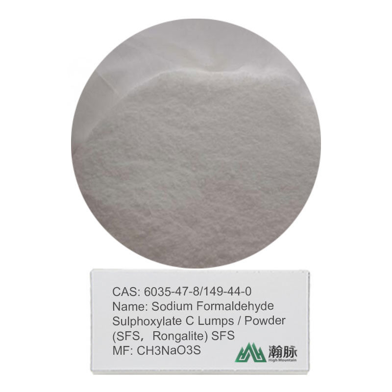 Sulfoxilato de formaldeído de sódio (CAS 149-44-0) / Rongalita (CAS 6035-47-8)