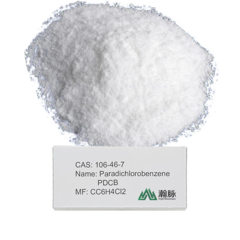 1,4-Diclorobenzeno PDCB CAS 106-46-7 Sólido cristalino branco para utilização industrial e laboratorial