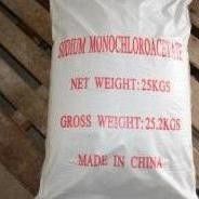 Chloroacetato de sódio 3926-62-3 SMCA 98 Puro em pó branco para produção de corantes herbicidas