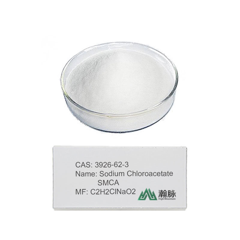 SMCA Monocloroacetato de Sódio 98 Pureza Matéria-Prima para Aditivos de Polímero de Carboximetilcelulose