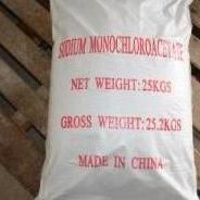 Chloroacetato de sódio 98 Pureza em pó solúvel em branco para corantes herbicidas e síntese agroquímica