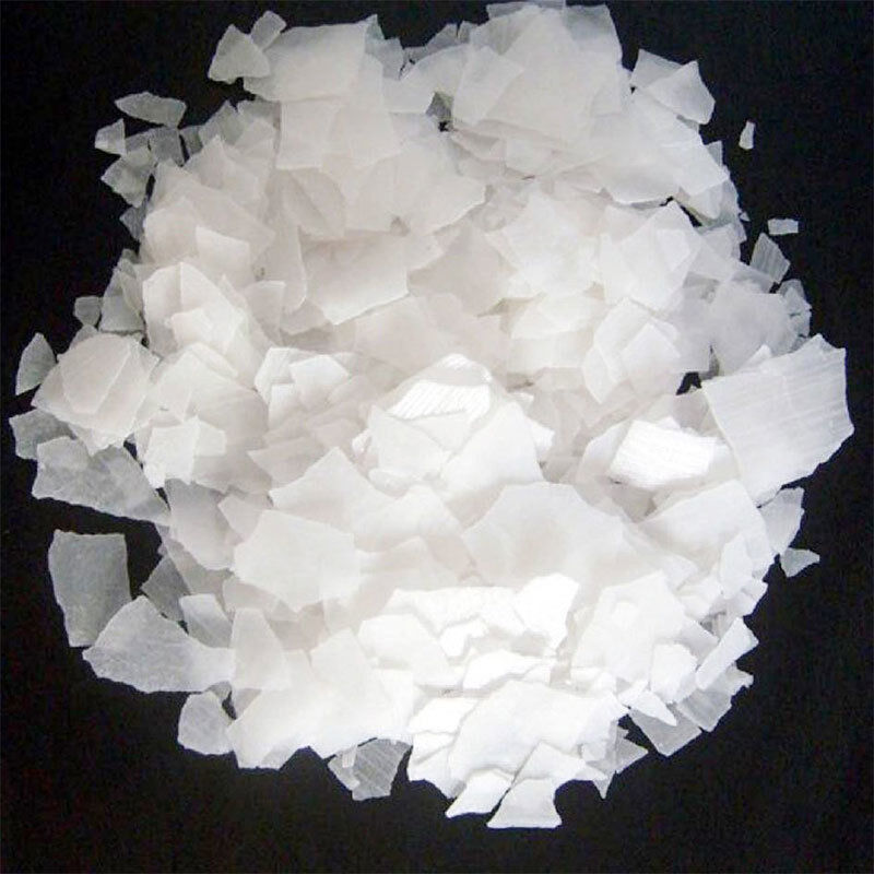 1310-73-2 Hidróxido de sódio Flocos de soda cáustica Pérolas 99% NaOH Flocos de soda cáustica