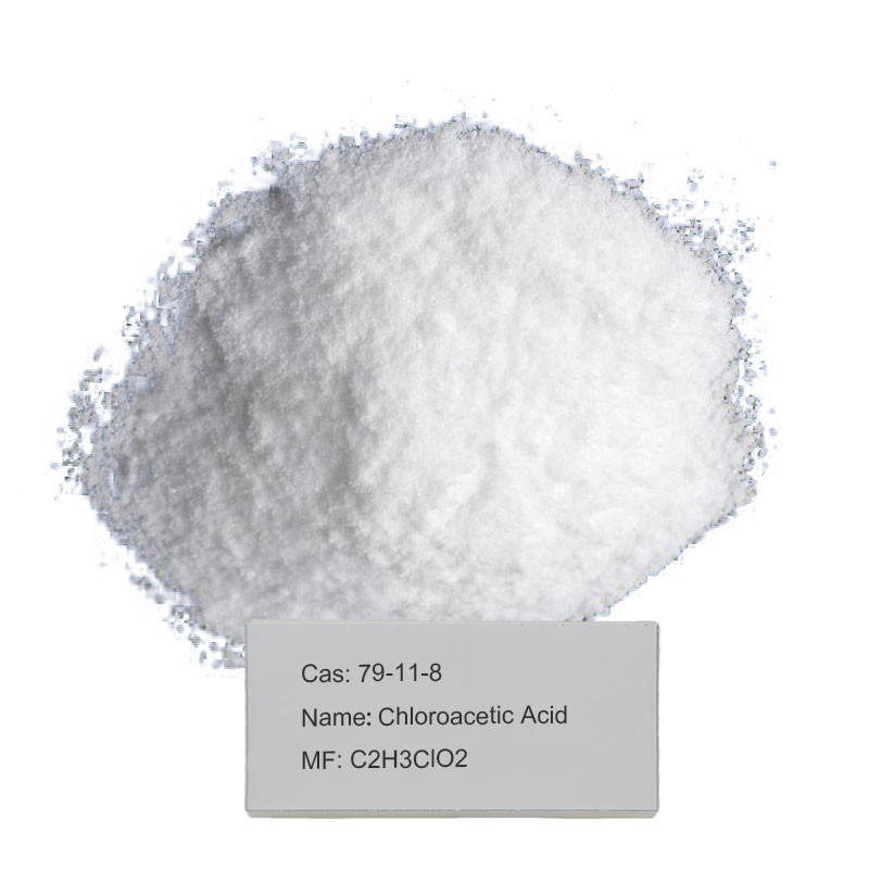C2H3O2Cl Ácido monocloroacético CAS 79-11-8 Para intermediários químicos utilizados na produção de CMC e Glicina