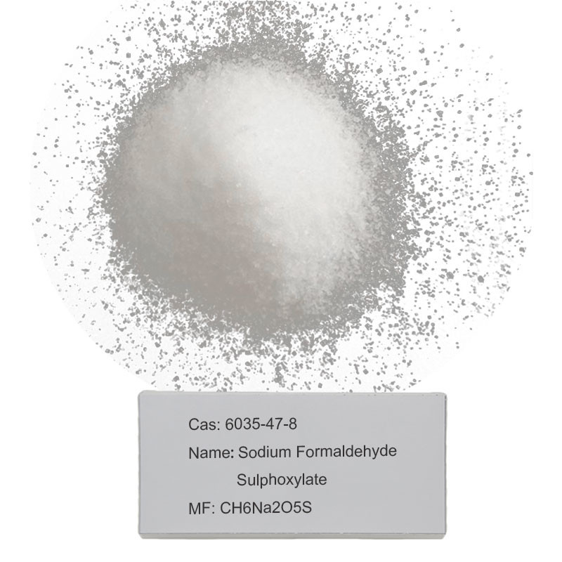 Formaldeído Sulfoxylate Cas 6035-47-8 do sódio de Rongalite da protuberância HALAL