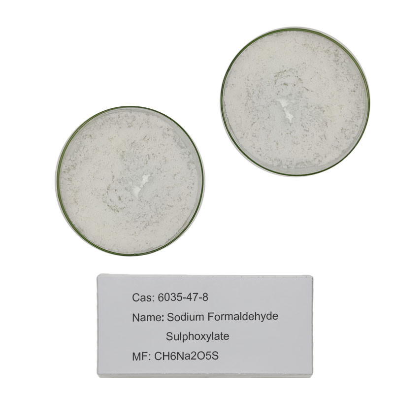 Formaldeído Sulfoxylate CAS 6035-47-8 do sódio de Rongalite dos efeitos secundários do alimento