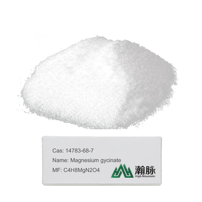 L-Magnésio Magnésio Gycinato CAS 14783-68-7 C4H8MgN2O4 Bis(Glicinato-N,O)MagnésioMg 20%