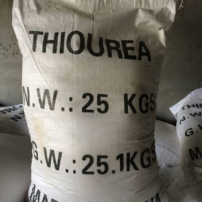 Embalagem em pó de tiocarbamida de alta pureza Grupo III e densidade 1,405 G/cm3