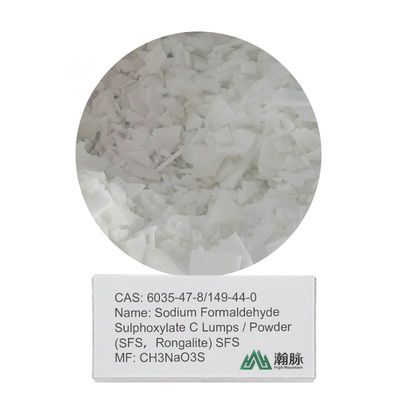 SFS/Rongalite Agente branqueador Formaldeído Sulfoxilato de Sódio CAS 149-44-0 Grau industrial e de laboratório (6035-47-8)