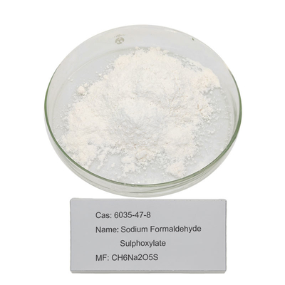 Antioxidante do Sulfonate de Sulfoxylate CAS 6035-47-8 do formaldeído do sódio